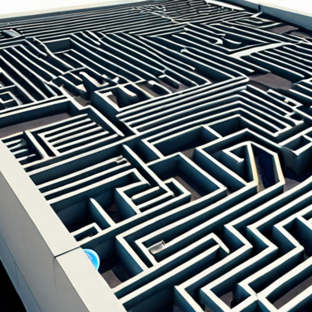 Bureaucratic Labyrinth vs. Simplified Flow**

"A stark contrast depicting the evolution of energy policies. On the left, a person is overwhelmed by a tangled maze of paper forms, confusing legal documents, and opaque signs, symbolizing the 'Complex, Bureaucratic' traditional energy policies for solar installation. The atmosphere is frustrating and slow, with muted, dull colors. On the right, a bright, clear digital interface with a single, intuitive portal dominates, representing 'Simplified, Digitized' future policies. Efficient solar panels are visible on a modern rooftop under a clear sky, and the scene conveys ease, speed, and transparency with vibrant, optimistic colors. Dynamic composition, clean lines, transitioning from chaotic to orderly."

**